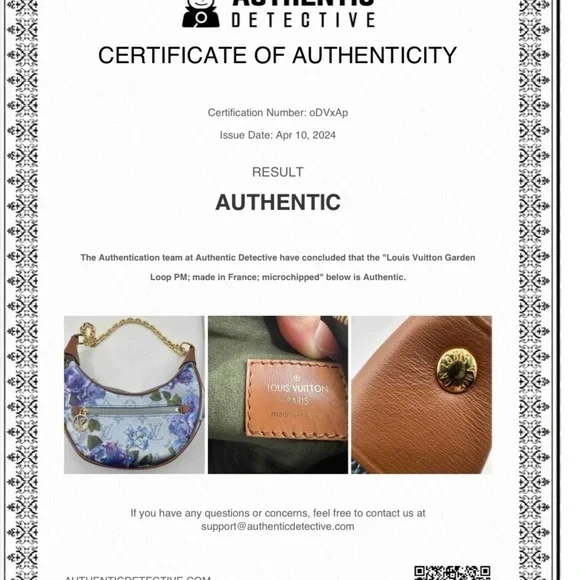 Louis Vuitton LV Garden Metallic Monogram Loop PM Bag Blue Limited Edition - Picture 6 of 15